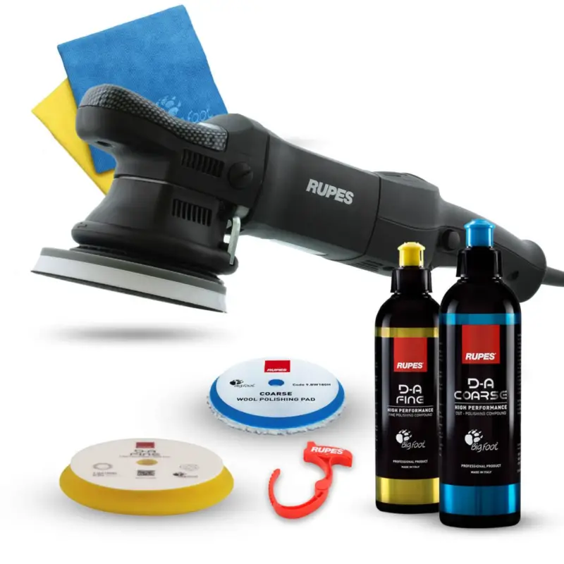 Rabatt Rupes BigFoot LHR 15ES Exzenterpoliermaschine Basis Kit, 8-teilig
