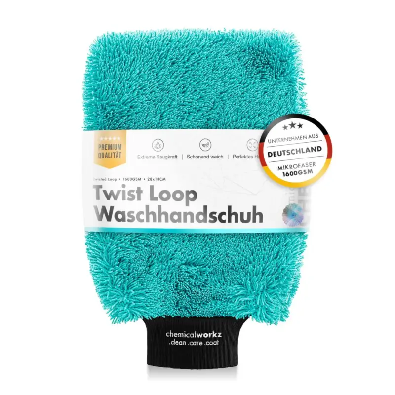chemicalworkz Twisted Drying Mitt 1600GSM Trockenhandschuh Preis Gesenkt