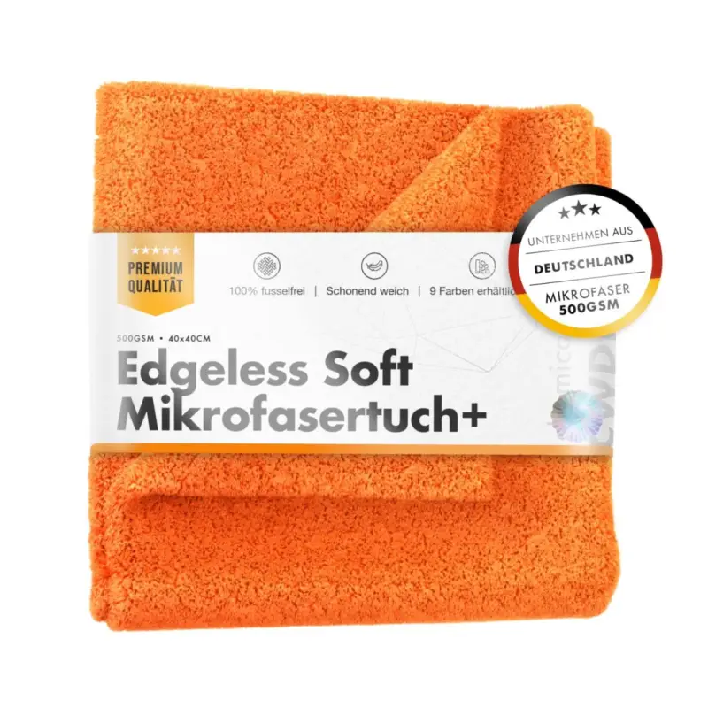 Sichere Zahlung chemicalworkz Edgeless Soft Touch Towel 500GSM Orange Poliertuch 40×40cm