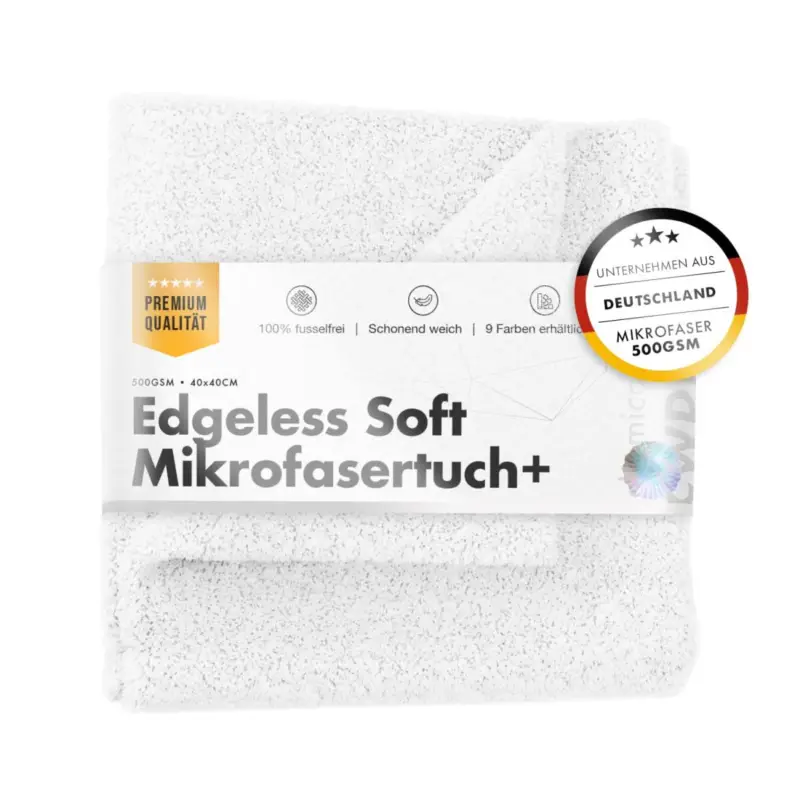 chemicalworkz Edgeless Soft Touch Towel 500GSM Weiß Poliertuch 40×40cm Sonderangebot