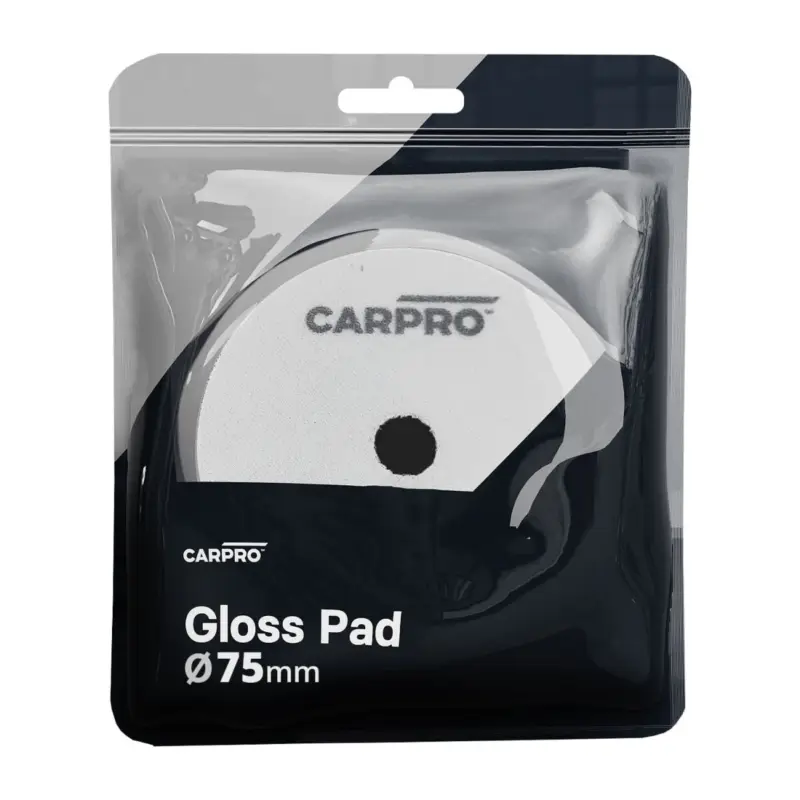 Bestpreis CarPro Gloss Polierpad 75mm sehr weich weiß