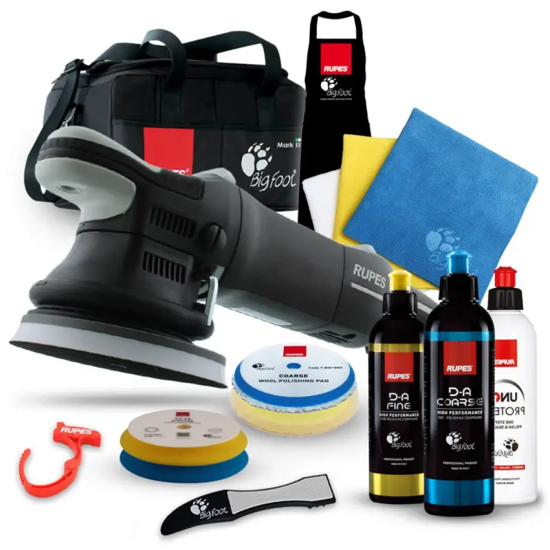 Online Kaufen Rupes BigFoot LHR 15MarkIII Exzenterpoliermaschine Luxus Kit, 15-teilig