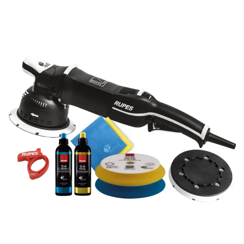 Expressversand Rupes BigFoot LK 900E Zwangs-Exzenterpoliermaschine Basis Kit, 10-teilig