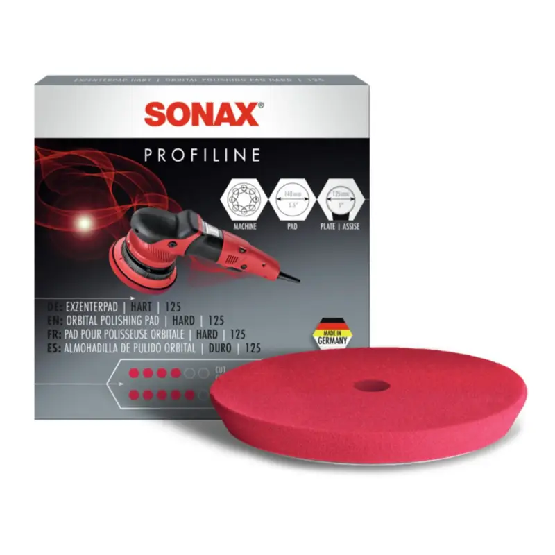 SONAX ExzenterPad hart 125mm Markenprodukt