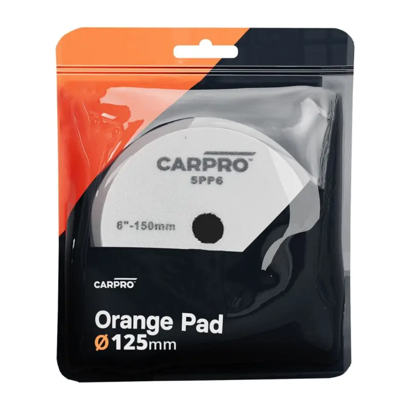 CarPro Orange Polierpad 125mm medium Garantierte Lieferung