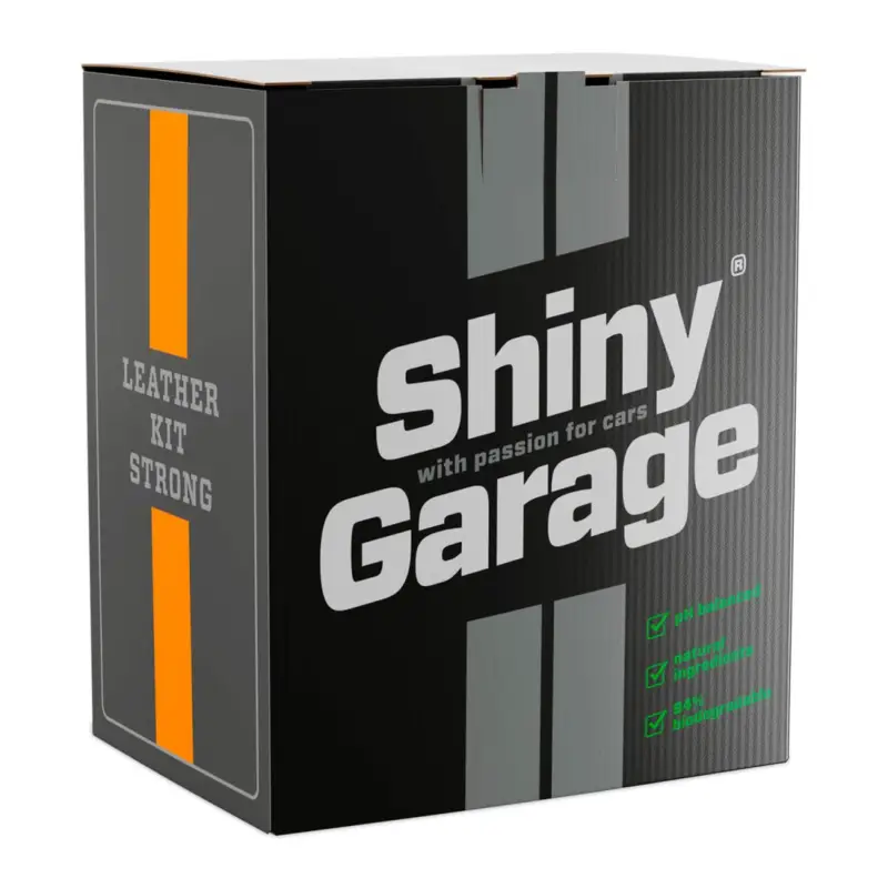 Sichere Zahlung Shiny Garage Leather Kit Strong Lederpflegeset