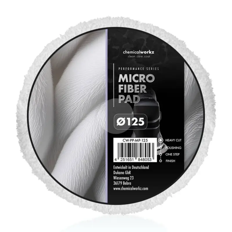 Mega-Angebot chemicalworkz Microfiber Performance Pad 125mm