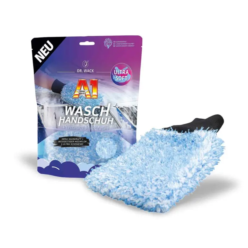 Günstig Dr. Wack A1 Waschhandschuh - Premium Mikrofaser