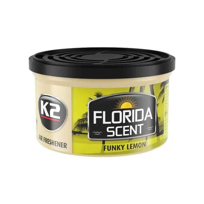 Neu K2 Florida Scent Funky Lemon Lufterfrischer 50g