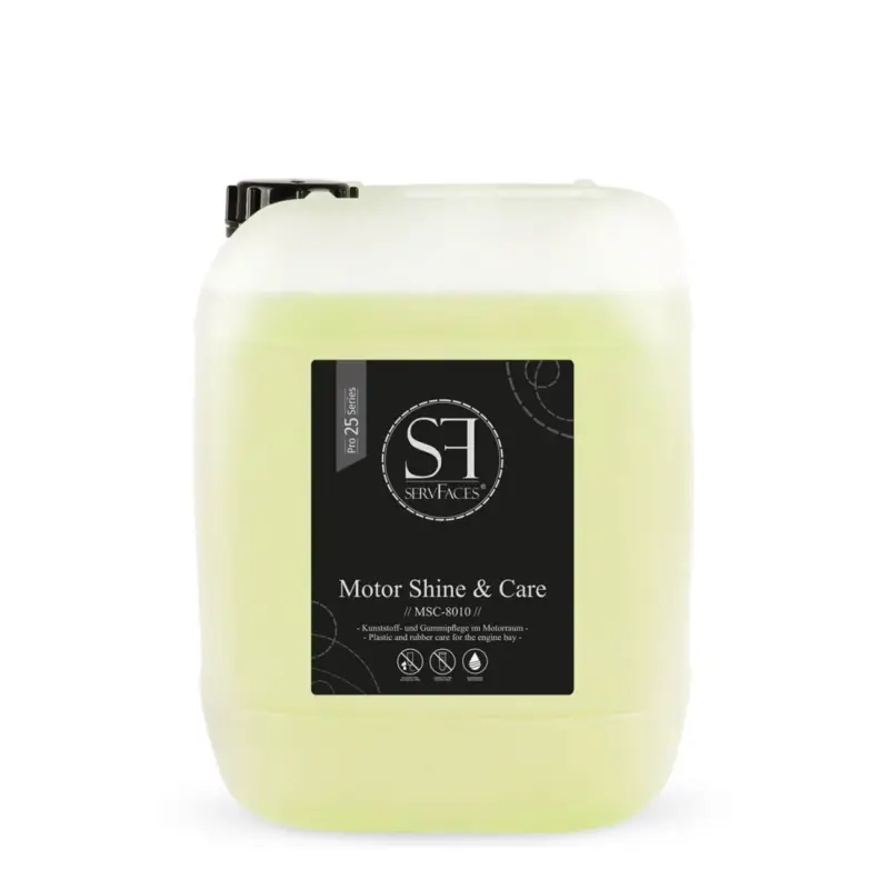 servFaces Motor Shine & Care Motorraum-Kunststoffpflege 10kg Saisonangebot