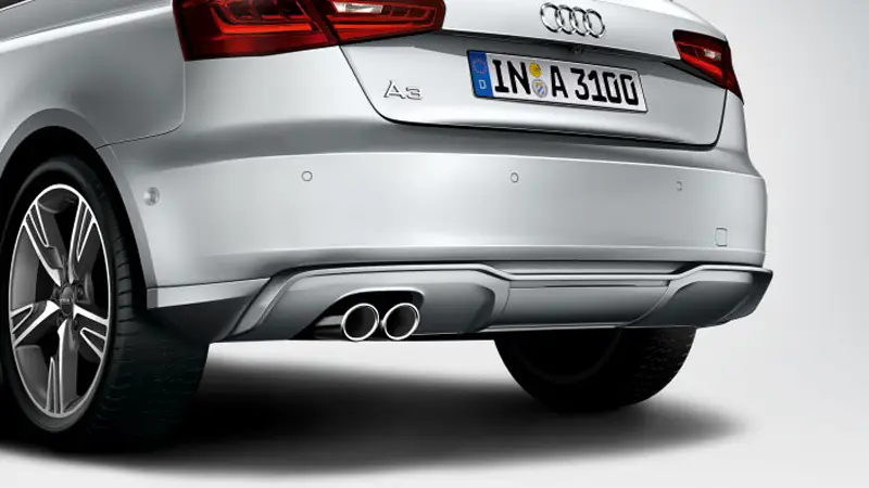 Meistverkauft Original Audi A3 8V Sportback Heckdiffusor mit Blade Tuning