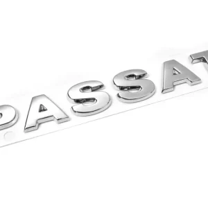 Original VW Passat Schriftzug hinten Aufkleber chrom Logo Heckklappe Emblem 3C0853687A739 Preis Gesenkt