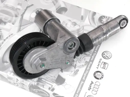 Umlenkrolle + Spannelement 1.9 TDI (Audi A4 8E) Original Garantierte Lieferung
