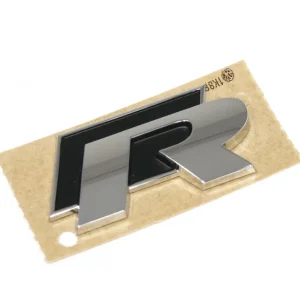 "R" Schriftzug Original VW Golf 7 Scirocco Tuning Emblem hinten + vorn Chromglanz Beliebt