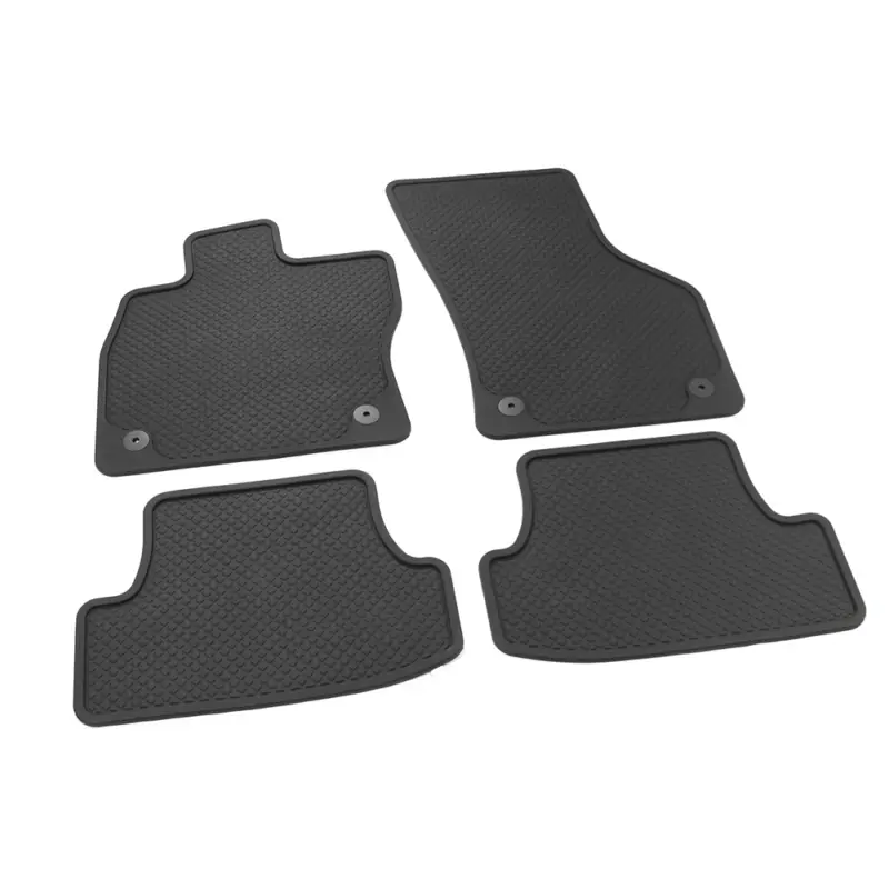 Jetzt Kaufen Original Seat Leon (5F) SC Gummi Fußmatten Satz v+h Gummimatten 3-Türer schwarz