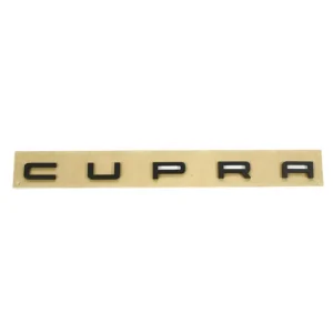 Kracherpreis Original Seat Leon (5F) Cupra Schriftzug hinten Heckklappe Tuning Emblem schwarz matt