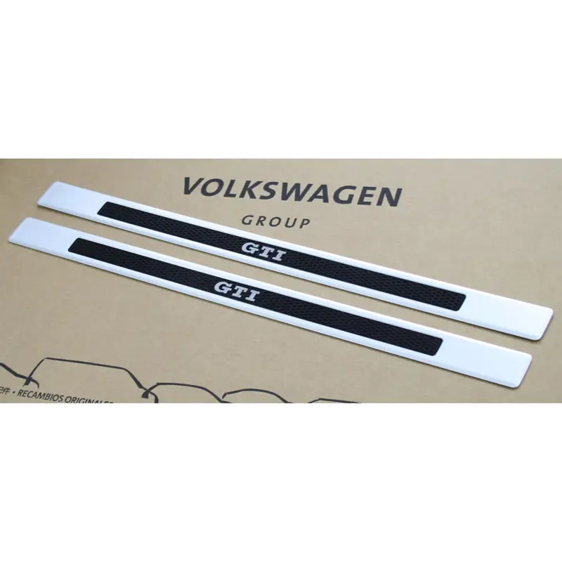 Knallerangebot Original VW Up! GTI Einstiegsleisten vorn Design elox Alu Sport Dekor Leisten 2-Türer