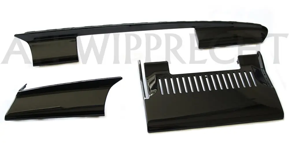 Preisreduziert Original Audi RS7 RS6 Dekorblenden Armaturentafel MMI Klavierlack schwarz glänzend