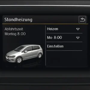 Original VW Golf Standheizung mit Klimabedienteil TDI Nachrüstung Komplettsatz 5G0054960AD Jetzt Bestellen