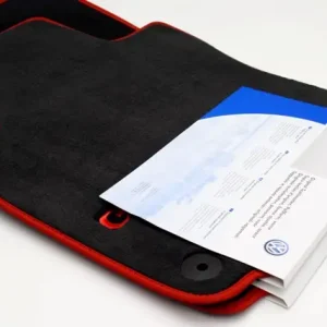 Letzte Chance VW Golf 6 GTI Fußmatten, Velours Automatten, 2-teilig vorn