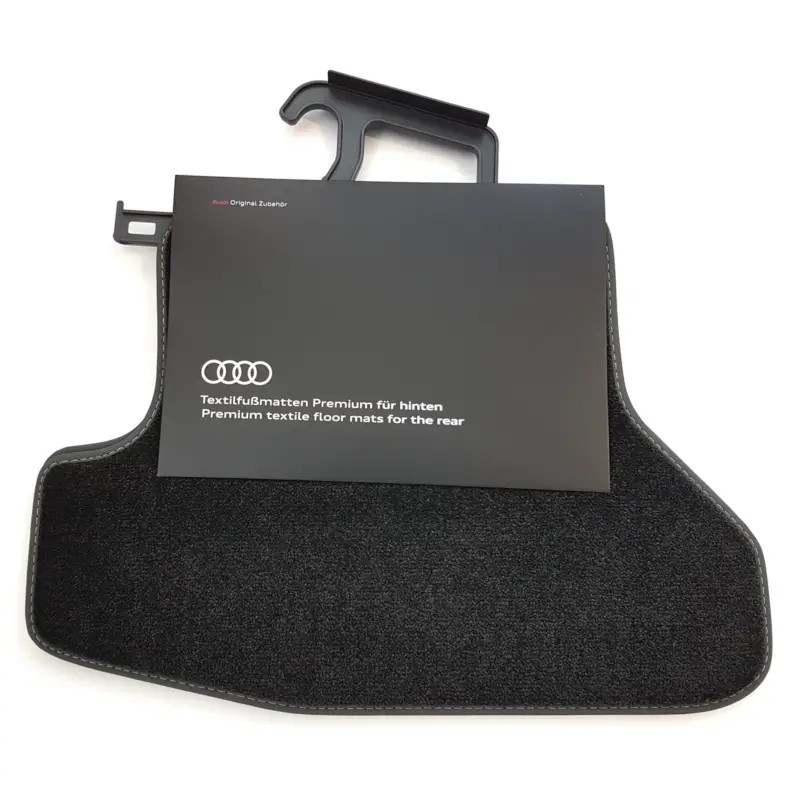 Original Audi A5 (B9) Coupé Premium Velours Fußmatten Stoffmatten Textilfußmatten hinten Knallerangebot