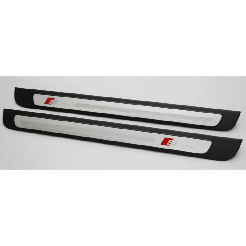 Neu Im Sortiment Audi A5 8T Coupe Cabrio S-Line Einstiegsleisten Set vorn Original Leisten 2-tlg.