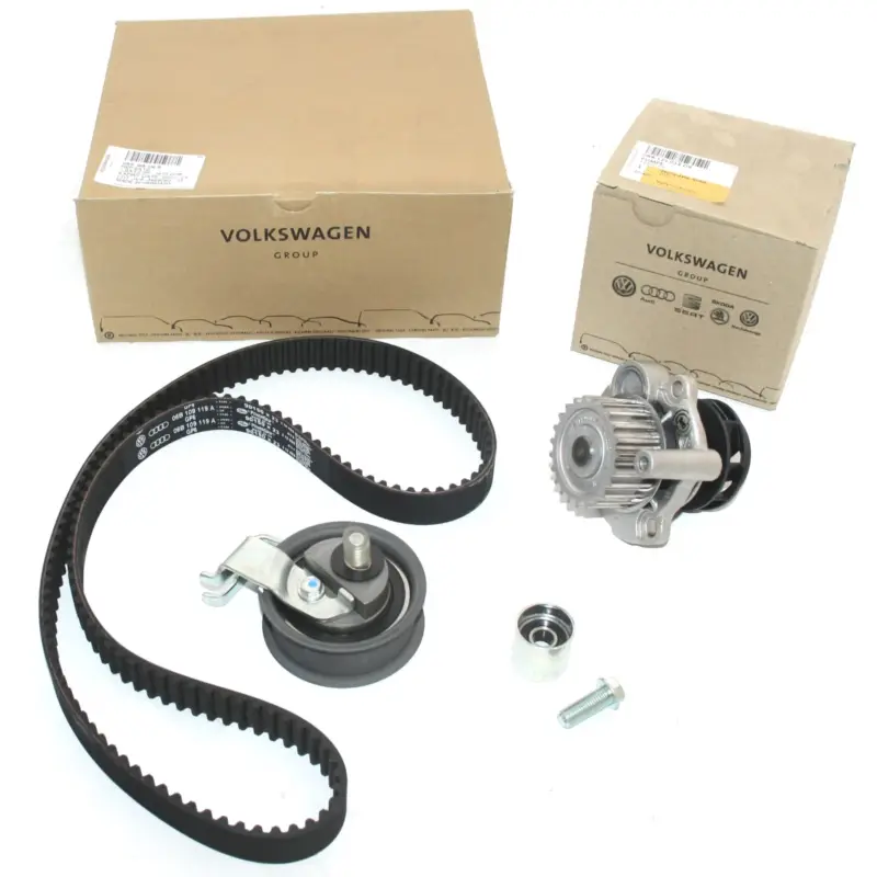 Zahnriemensatz Wasserpumpe 1.8T Benzin Original VW Audi Zahnriemenwechsel 06A198119B Preisreduziert