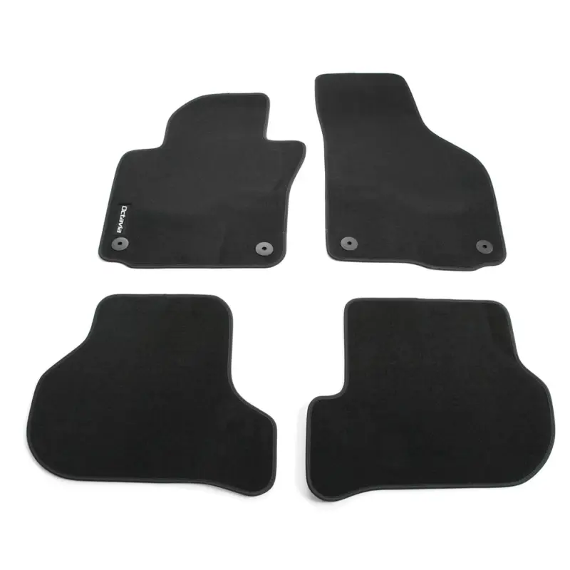 Original Skoda Octavia II (1Z) Prestige Textil Fußmatten Stoffmatten Expressversand