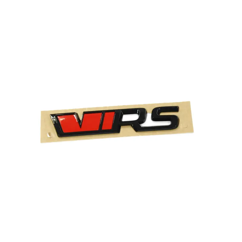 Original Skoda Octavia VRS Schriftzug schwarz Tuning Aufkleber Emblem Blackline Logo Begrenztes Angebot