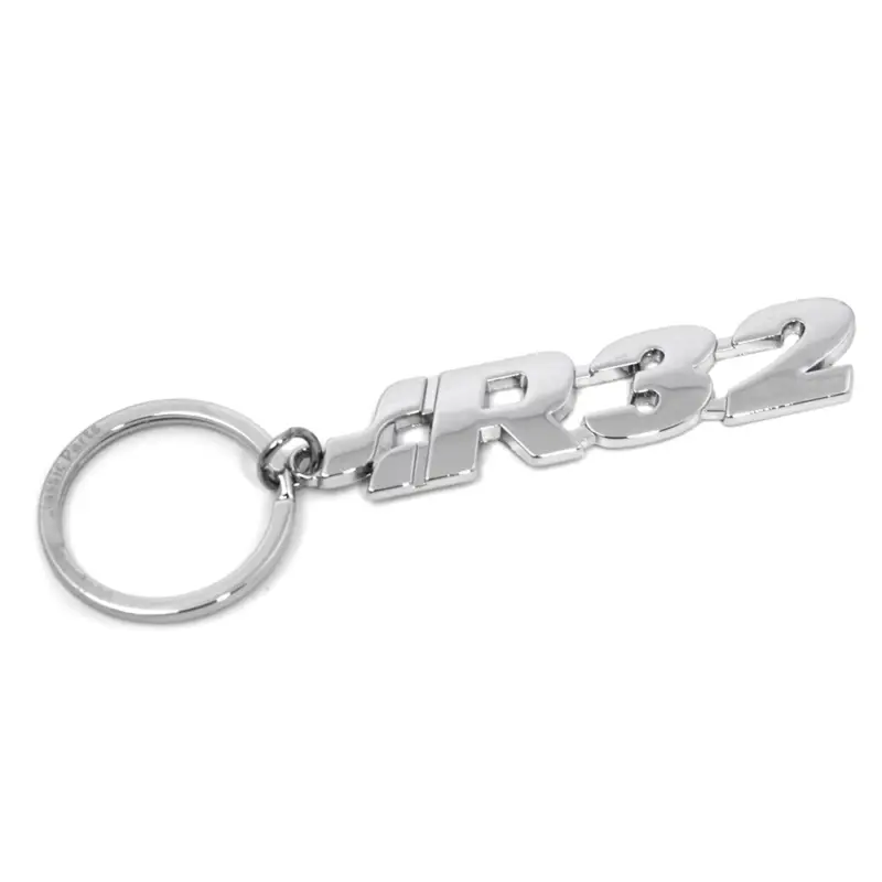 Angebot Volkswagen R32 Schlüsselanhänger Original VW Keyring Schlüsselring chrom/silber
