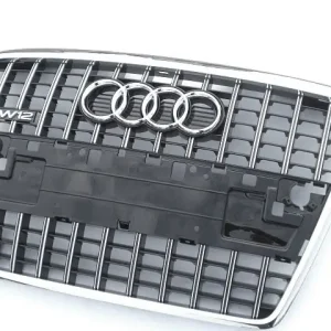 Versand Am Gleichen Tag Original Kühlergrill Audi A8 W12 schwarz-glänzend Klavierlack