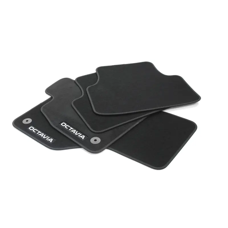 Expressversand Original Skoda Octavia IV (NX) Standard Textil Fußmatten Velours Stoffmatten 5E4061404