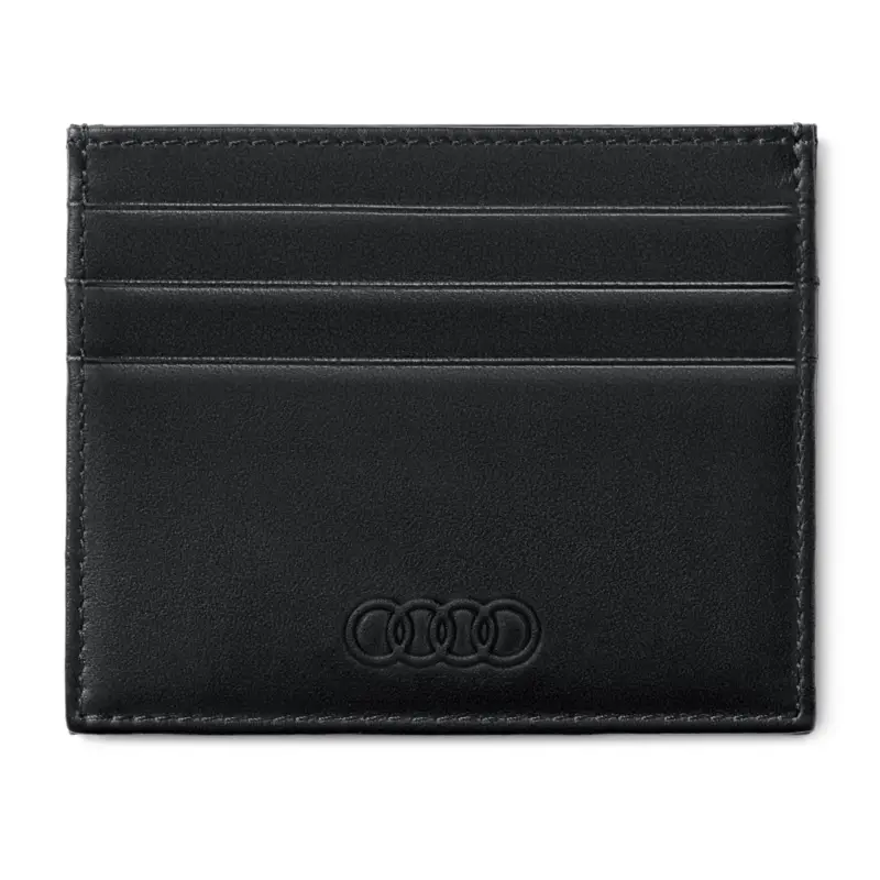 Neue Ware Original Audi Kartenetui Geldkarte Mappe Kreditkarte Case Etui schwarz 3151900500