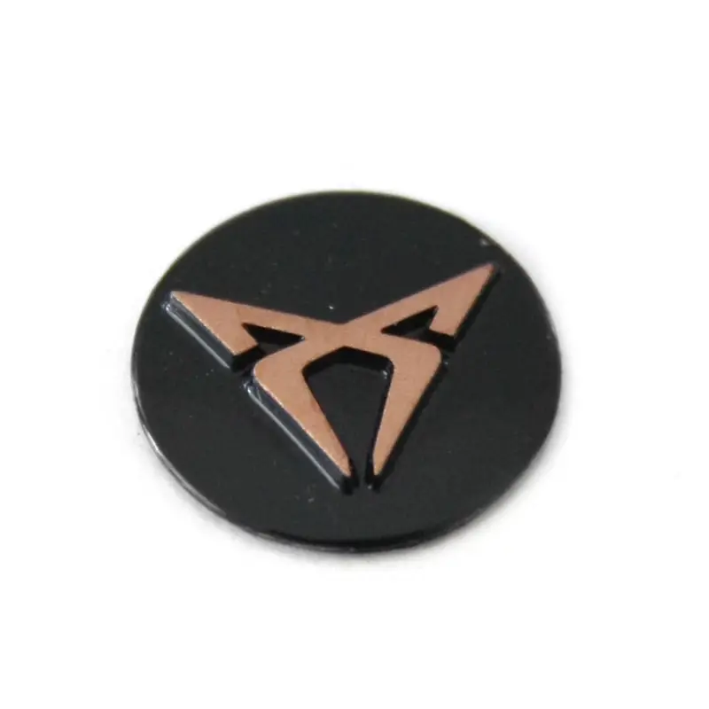 Top-Angebot CUPRA Emblem Zeichen Autoschlüssel Zündschlüssel Plakette Fernbedienung schwarz/kupfer