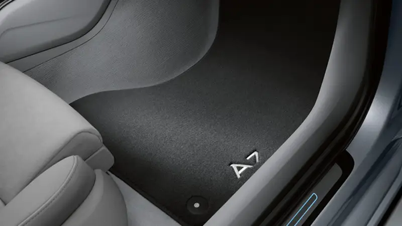 Original Audi A7 Textilfußmatten Premium Velours Fußmatten 4x Stoffmatten schwarz 4G8061270MNO Günstig