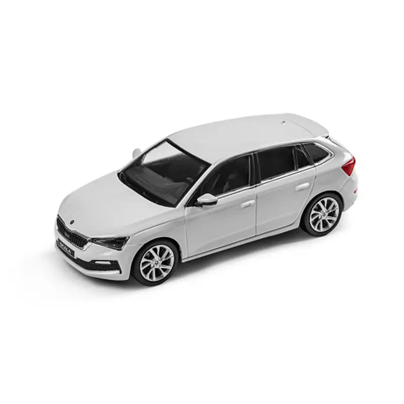 Highlight Original Skoda Scala Modellauto 1:43 Miniatur Modell weiß 657099300S9R