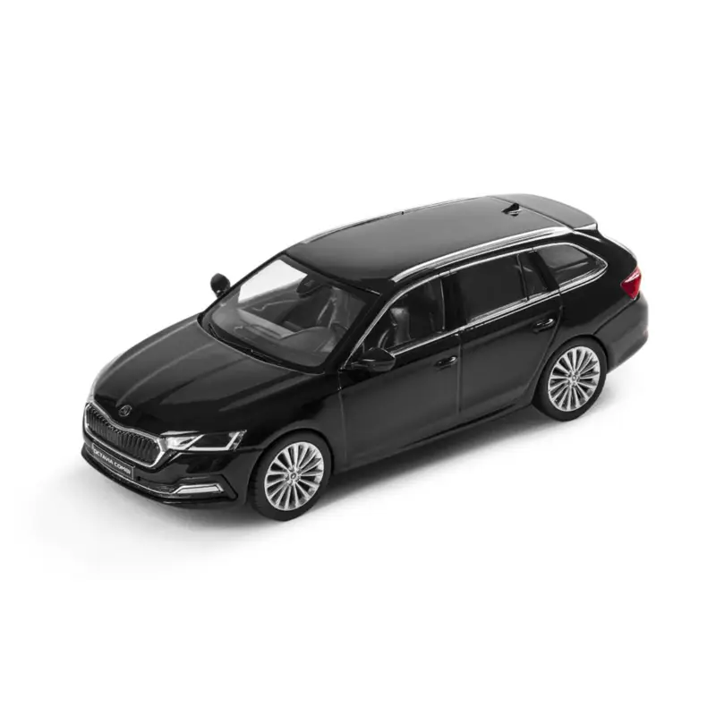 Online Kaufen Original Skoda Octavia IV (NX) Combi Modellauto 1:43 Miniatur schwarz 5E7099300F9R