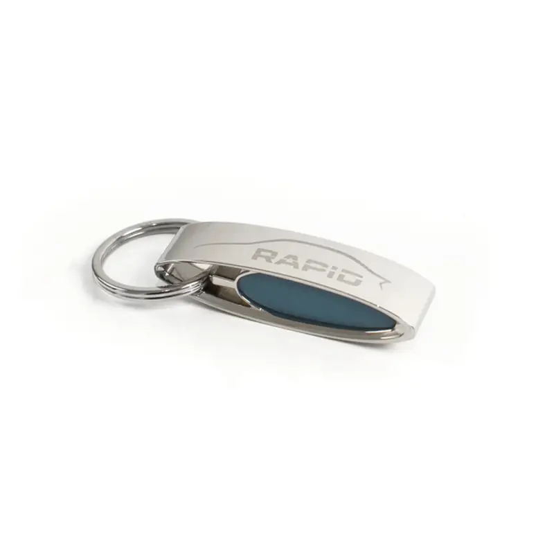 Rabatt Original Skoda Rapid Schlüsselanhänger Keyring Metall Anhänger