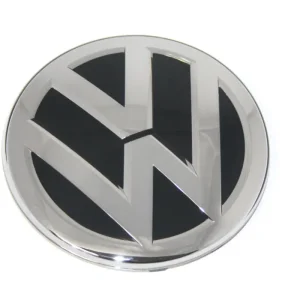 VW-Emblem Kühlergrill Original VW Passat 3G Jetta Touran Zeichen Schwarz / Chromglanz Ausverkauf