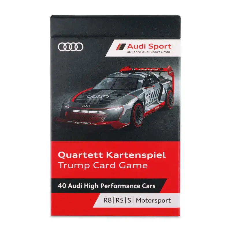Audi Quartett Kartenspiel Motorsport 40 Jahre Jubiläum 3202303000 Billig