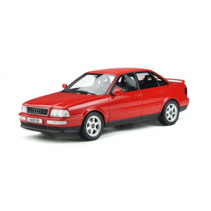 Solange Der Vorrat Reicht Audi 80 quattro Competition Modellauto 1:18 Miniatur Modell rot A5-5023