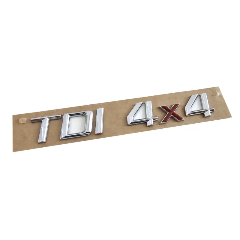 Begrenztes Angebot Original Skoda Schriftzug TDI 4x4 Logo Aufkleber 1Z0853687ALKTP