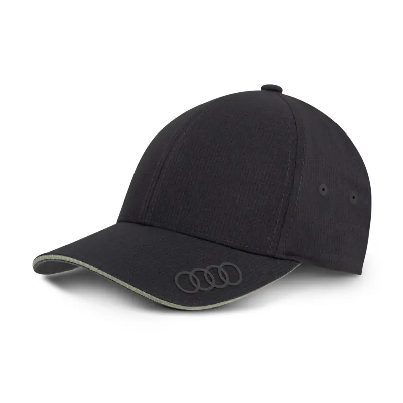 Original Audi Cap Ringe Logo Basecap Baseballkappe Baseballcap Mütze schwarz 3132500600 Sonderangebot