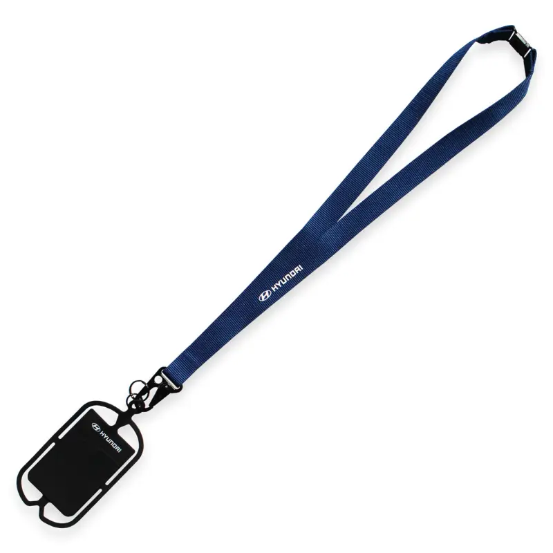 Preis Gesenkt Original Hyundai Lanyard Schlüsselband Logo blau HMD00550