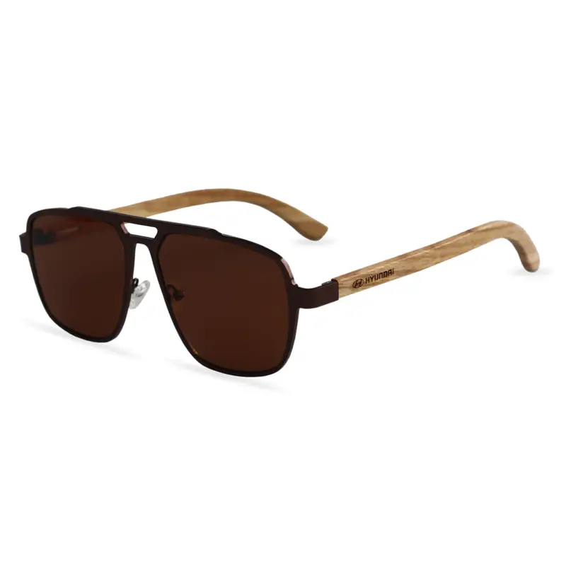 Original Hyundai Sonnenbrille braun Logo HMD00544 Top-Seller