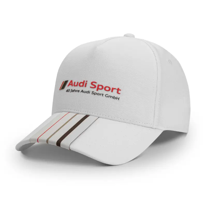 Original Audi Sport Cap 40 Jahre Logo Basecap Baseballkappe Kappe 3132302100 Billig