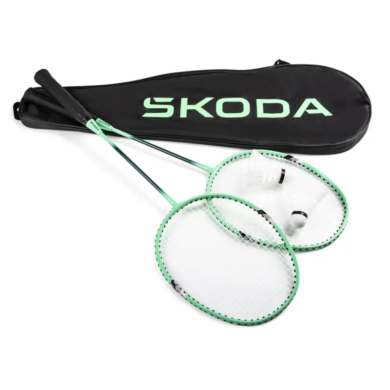 Echt Original Skoda Badminton Spiel Federball Schläger 6U0050540