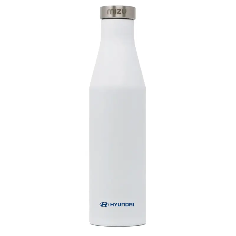 Versand Am Gleichen Tag Original Hyundai Isolierflasche 560ml Trinkflasche Edelstahl weiß HMD00567