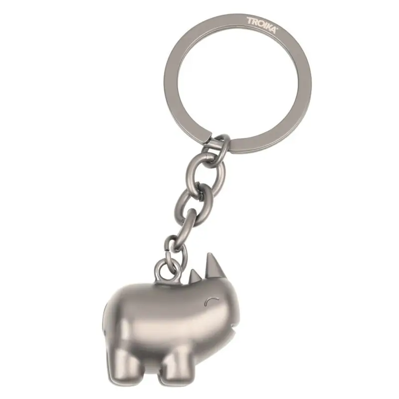 Super-Preis Schlüsselanhänger HAPPY RHINO Nashorn Keyring Anhänger KR23-07