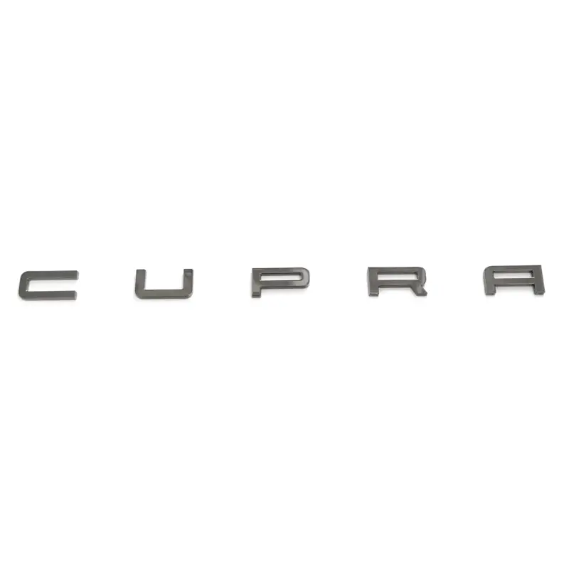 Original CUPRA Schriftzug Heckklappe Ateca VZ Tuning Emblem schwarz 575853687H5DV Heißes Angebot